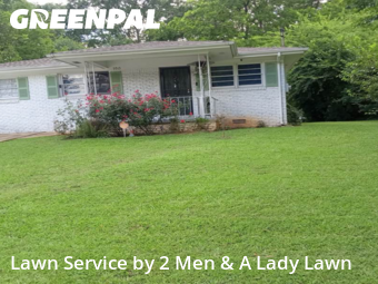 Lawn Cutin East Point,30344,Lawn Mow by 2 Men & A Lady Lawn , work completed in Dec , 2025