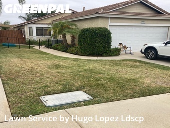 Lawn mowing work completed in Menifee, CA
