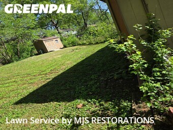Lawn Maintenancein Blue Springs,64015,Grass Cut by MJS RESTORATIONS, work completed in Jun , 2026