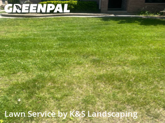 Lawn Mowing Servicein Orland Park,60467,Lawn Cutting by K&S Landscaping, work completed in Nov , 2025