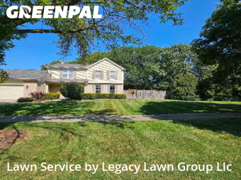 Lawn Work in Downers Grove, 60516, Front Yard Mowing by Legacy Lawn Group Llc, work completed in Nov , 2025