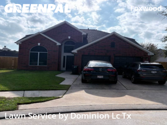Lawn Carein Humble,77338,Grass Cut by Dominion Lc Tx, work completed in Jan , 2026