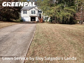 Weed Trimming in Auburn, 30011, Backyard Mowing by Eloy Salgado's Lands, work completed in Nov , 2025