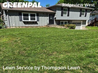 Lawn Mowing Servicein Olathe,66061,Grass Cutting by Thompson Lawn, work completed in Jun , 2026