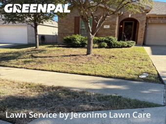 Residential Landscaping In Fort Worth,76120,Landscape Design by Jeronimo Lawn Care , work completed in Dec , 2025
