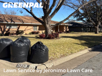 Modern Landscaping In Fort Worth,76117,Landscaping Installation by Jeronimo Lawn Care , work completed in Feb , 2026