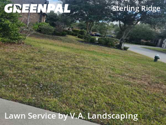 Yard Mowingin The Woodlands,77354,Grass Cut by V.A. Landscaping, work completed in Dec , 2025