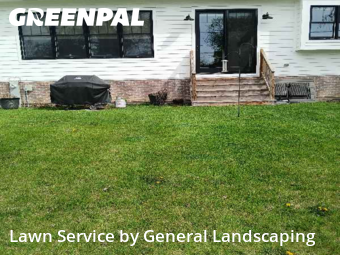 Lawn Carein Des Plaines,60016,Yard Cutting by General Landscaping , work completed in Jan , 2026