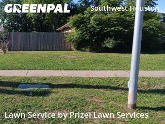 Lawn Carein Bellaire,77401,Lawn Service by Prizel Lawn Services, work completed in Dec , 2025