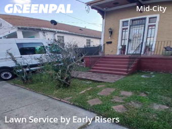 Modern Landscaping In New Orleans,70119,Landscaping by Early Risers, work completed in Dec , 2025