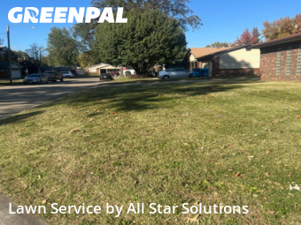 Lawn Cuttingin Granite City,62040,Lawn Maintenance by All Star Solutions, work completed in Dec , 2025