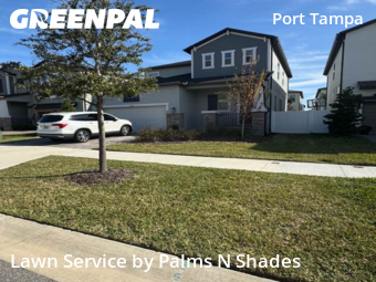 Lawn Mowin Tampa,33616,Grass Cut by Palms N Shades , work completed in Dec , 2025