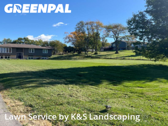 Lawn Cutin Orland Park,60467,Lawn Cutting by K&S Landscaping, work completed in Nov , 2025