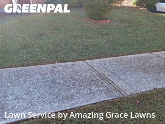 Lawn Carein Lawrenceville,30046,Yard Mowing by Amazing Grace Lawns, work completed in Nov , 2025