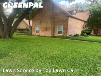 Front Yard Mowing in Duncanville, 75137, Lawn Services by Top Lawn Carr, work completed in Oct , 2025