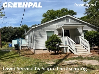 Lawn mowed in Columbia, 29205