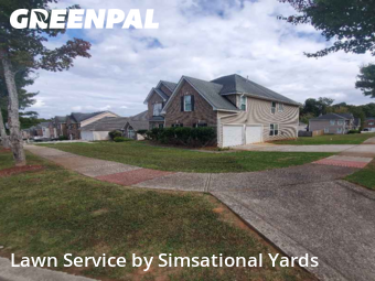 Yard Upkeep in Snellville, 30039, Backyard Mowing by Simsational Yards, work completed in Nov , 2025