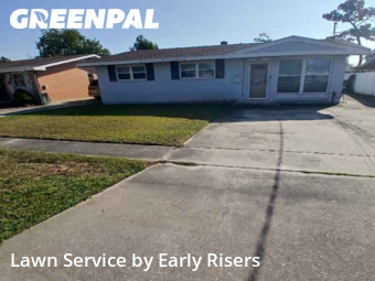 Yard Work in Metairie, 70003, Turf Services by Early Risers, work completed in Dec , 2025