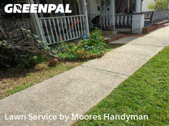 Lawn Mowing in Camden, 19934, Yard Grooming by Moores Handyman, work completed in Nov , 2025