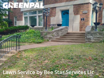 Lawn Cutin Clayton,63105,Lawn Mowing by Bee Star Services Llc, work completed in Nov , 2025