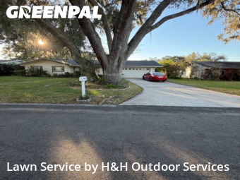 Lawn Carein Lakeland,33813,Grass Cut by H&H Outdoor Services, work completed in Feb , 2026