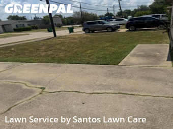 Lawn Mowin Haltom City,76117,Grass Cutting by Santos Lawn Care , work completed in Nov , 2025