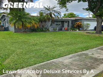 Weed Trimming in Margate, 33063, Lawn Cutting by Deluxe Services By A, work completed in Dec , 2025