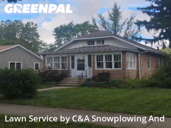 Lawn Cuttingin Des Plaines,60016,Yard Cutting by C&A Snowplowing And , work completed in Dec , 2025