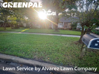 Lawn Mowin Sanford,32773,Lawn Maintenance by Alvarez Lawn Company, work completed in Nov , 2025