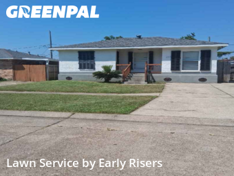 Yard Grooming in Kenner, 70065, Lawn Work by Early Risers, work completed in Nov , 2025