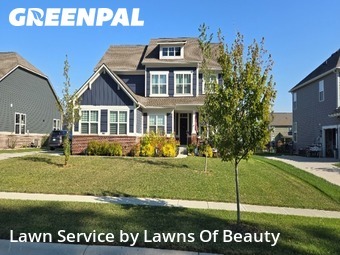 Yard Services in Zionsville, 46077, Yard Cutting by Lawns Of Beauty, work completed in Oct , 2025