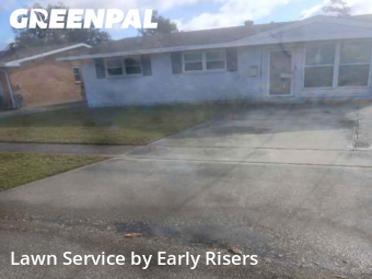 Yard Care in Metairie, 70003, Garden Trimming by Early Risers, work completed in Dec , 2025