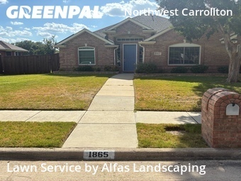 Residential Landscaping In Carrollton,75010,Landscaping Maintenance by Alfas Landscaping, work completed in Jul , 2026