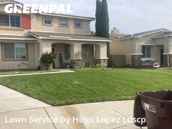Lawn mowing work completed in Menifee, CA
