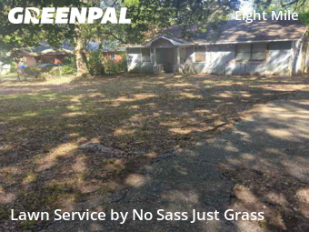 Lawn Care in Prichard, 36613, Front Yard Mowing by No Sass Just Grass, work completed in Oct , 2025