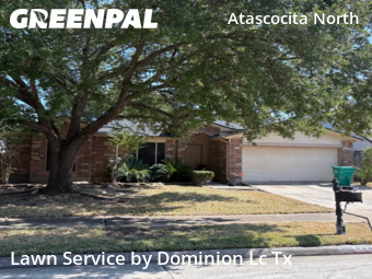 Yard Mowingin Humble,77346,Yard Cutting by Dominion Lc Tx, work completed in Dec , 2025