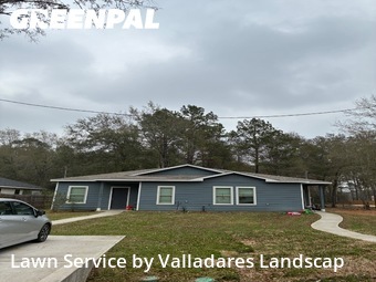Yard Mowingin Conroe,77301,Lawn Care Service by Valladares Landscap, work completed in Feb , 2026