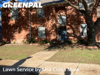 Yard Cuttingin Lewisville,75067,Grass Cutting by Mid Cities Mow, work completed in Dec , 2025