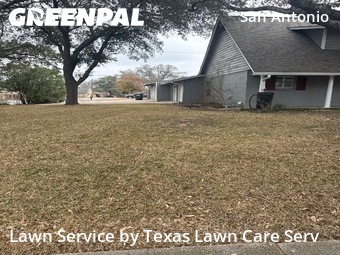 Modern Landscaping In San Antonio,78217,Landscaping Services by Texas Lawn Care Serv, work completed in Feb , 2026