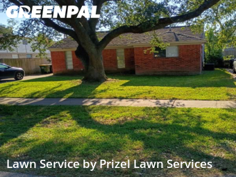 Grass Cutin Pearland,77581,Lawn Service by Prizel Lawn Services, work completed in Nov , 2025
