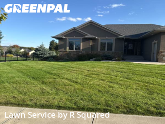 Yard Mowing in Sioux Falls, 57110, Front Yard Mowing by R Squared, work completed in Nov , 2025