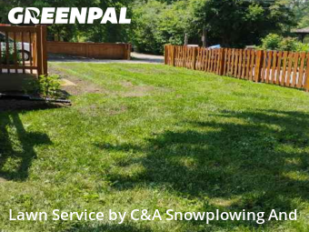 Lawn Cuttingin Des Plaines,60016,Yard Mowing by C&A Snowplowing And , work completed in Jan , 2026