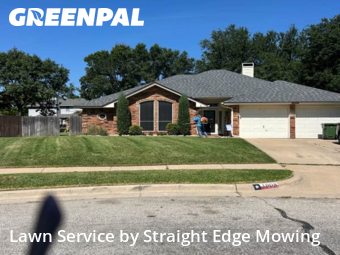 Grass Cuttingin Grapevine,76051,Lawn Mow by Straight Edge Mowing, work completed in Dec , 2025