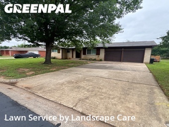 Yard Mowingin Hurst,76053,Lawn Maintenance by Landscape Care, work completed in Jul , 2026