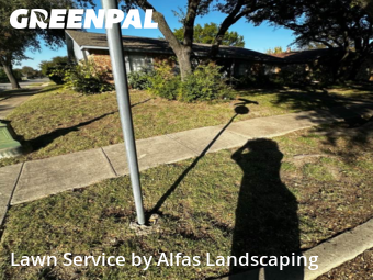 Lawn Maintenancein The Colony,75056,Lawn Maintenance by Alfas Landscaping, work completed in Nov , 2025