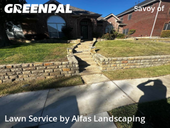 Yard Management in Carrollton, 75007, Grass Services by Alfas Landscaping, work completed in Nov , 2025