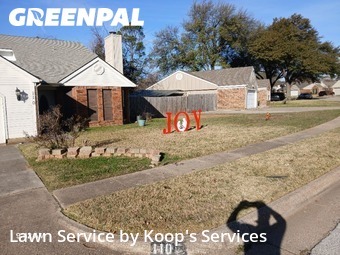 Lawn Service in Euless, 76039, Grass Cut by Koop's Services, work completed in  7 Jan, 2026 