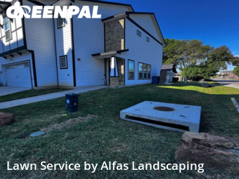 Lawn Maintenancein Lewisville,75057,Lawn Cutting by Alfas Landscaping, work completed in Dec , 2025