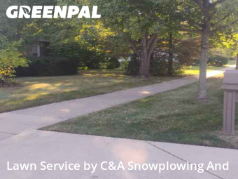 Landscaping Maintenance in Wheeling, 60090, Turf Services by C&A Snowplowing And , work completed in Nov , 2025