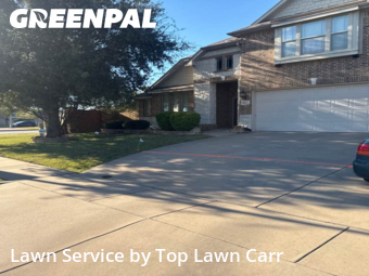Yard Cuttingin Mansfield,76063,Lawn Mow by Top Lawn Carr, work completed in Nov , 2025